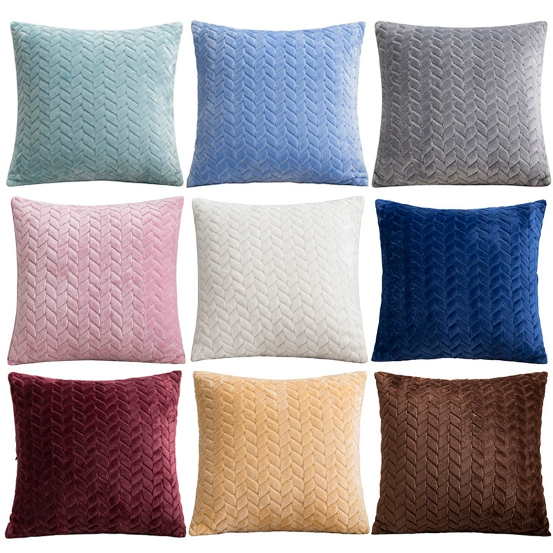 (Cross-border trading), modern and minimalistic plush pillow, pillowcase for bed