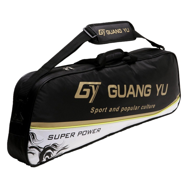 Badminton Backpack with 3 Rackets, Single Shoulder Bag, Waterproof Nylon Outdoor Sports Badminton Racket Backpack Wholesale