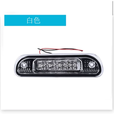 Suitable for Jeep Grand Cherokee 99-04 High Brake Light Led Tail Light Warning Light Car Light (Brake light) - white-shell
