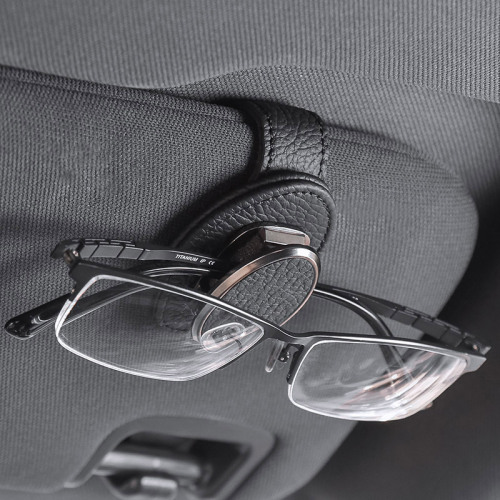 Car glasses clip, sunglasses case, eye bracket, sun visor card, car multifunctional car interior