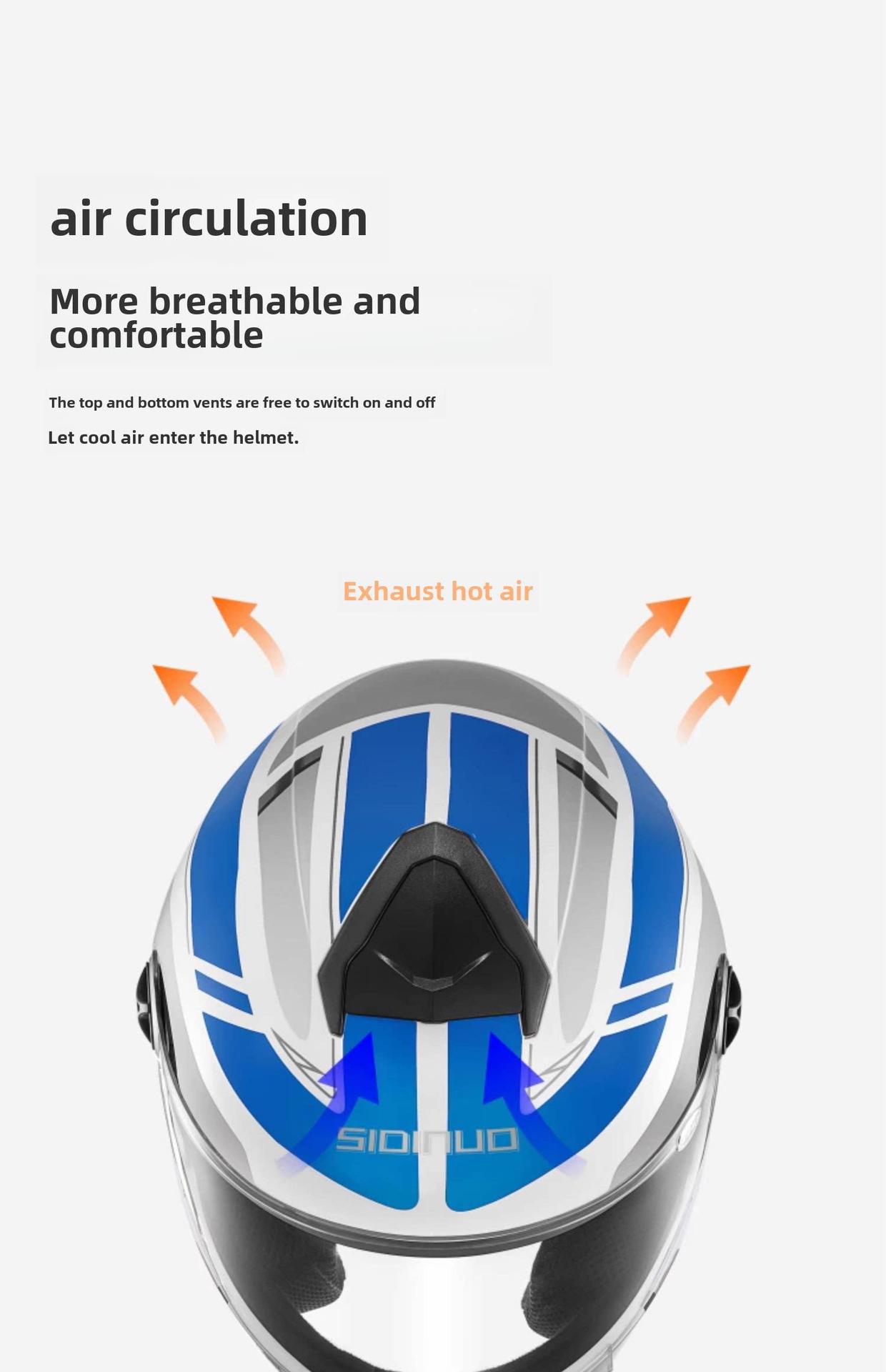 New National Standard 3C Certified All-Season Electric Vehicle Helmet for Men, Winter Electric Motorcycle Helmet, Windproof