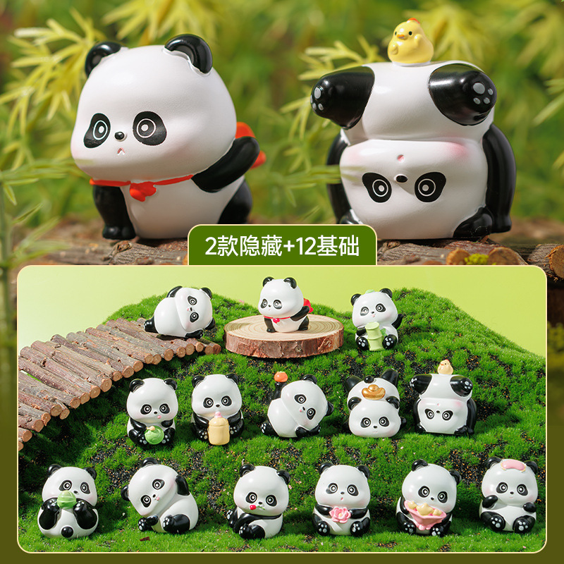 Guo Lai Hua Hua's Hanhan Diary Meng Grain Blind Box Peripheral Doll Small Ornaments Bedroom Office Desktop Wholesale