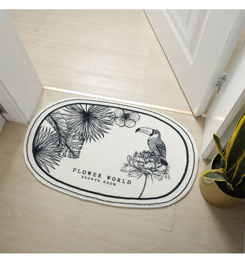 仿羊绒,地毯,地垫,椭圆形地毯,毛绒地毯,短毛地毯,简约地垫