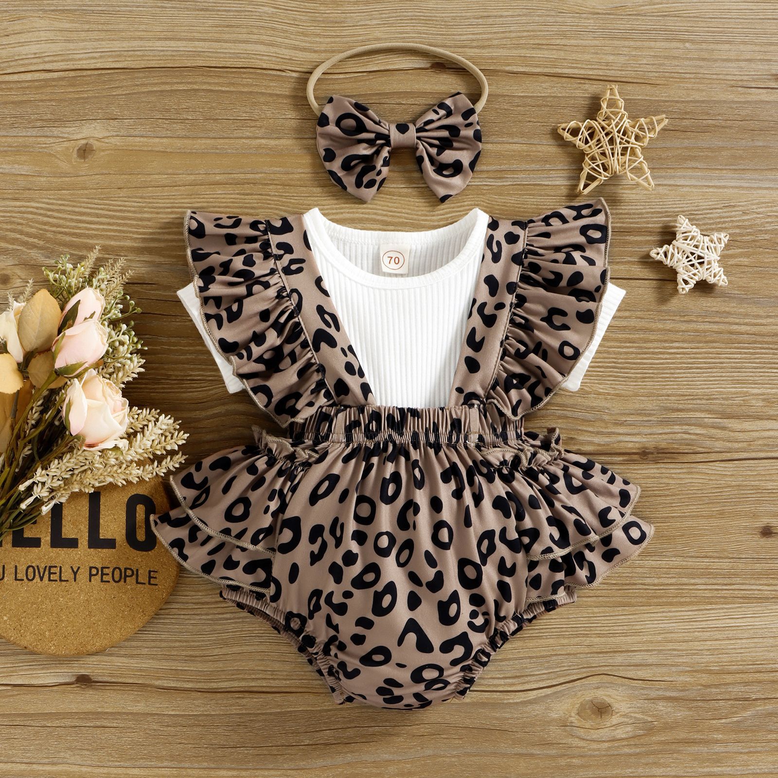 128g Weight Romper Children's Clothing Type Cotton Blend Fabric Type Casual Retro Color Block Cotton Blend Girls Dresses
