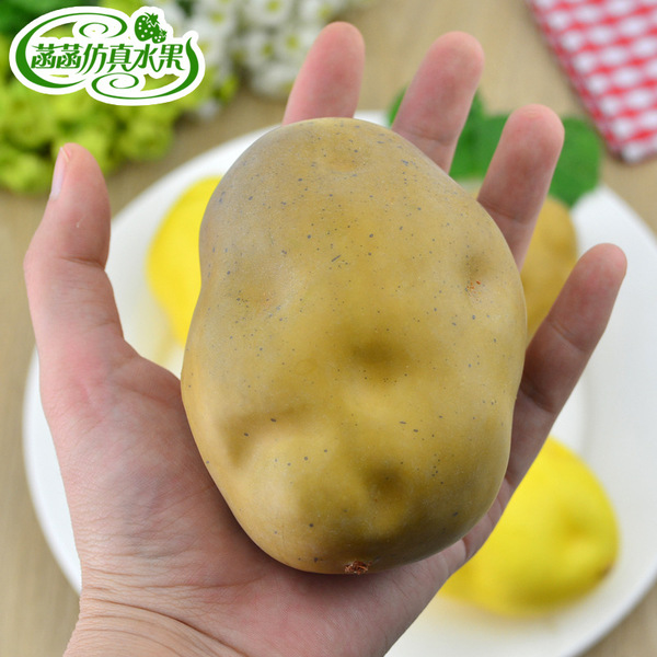 High -simulation potato model foam fake potato vegetables