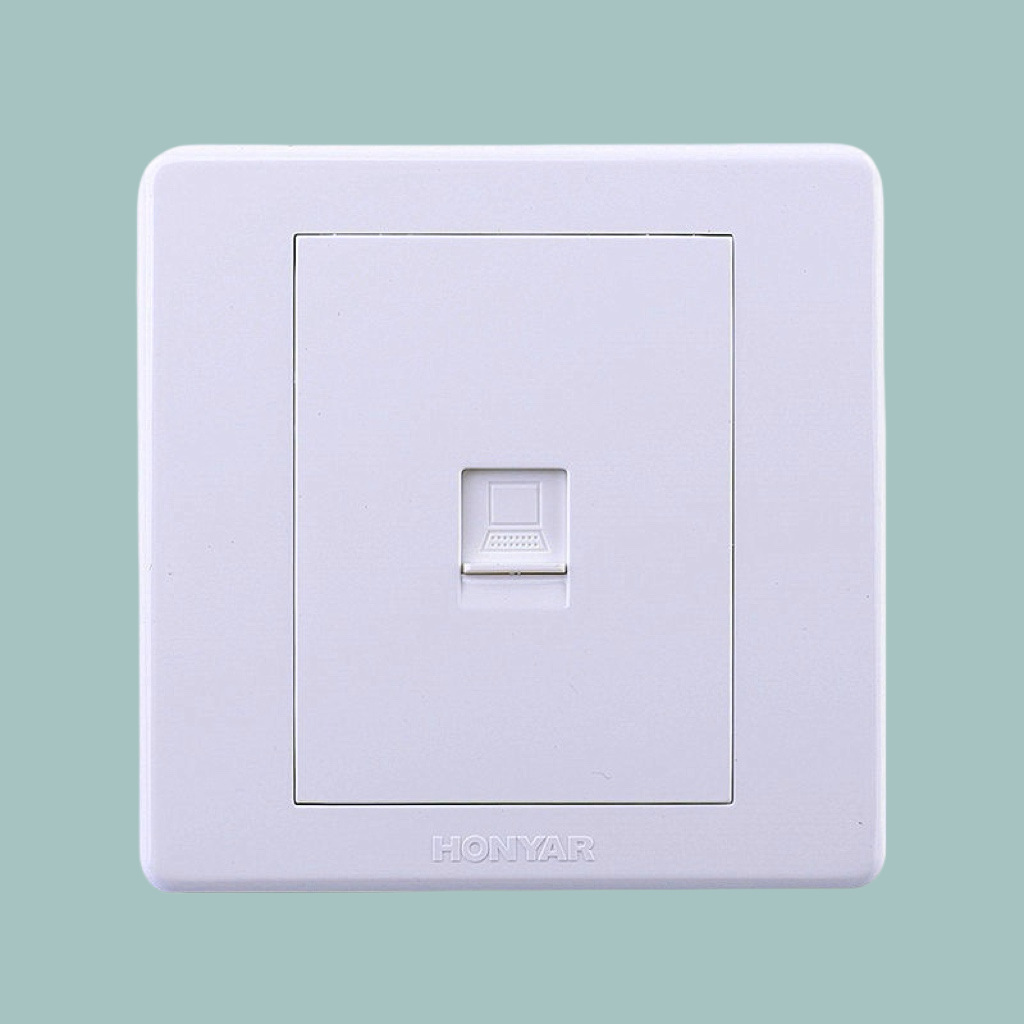 Conector de conmutación de aluminio de aluminio MEE X3 serie 86 tipo cinco agujeros dos o tres conector panel de conector escondido