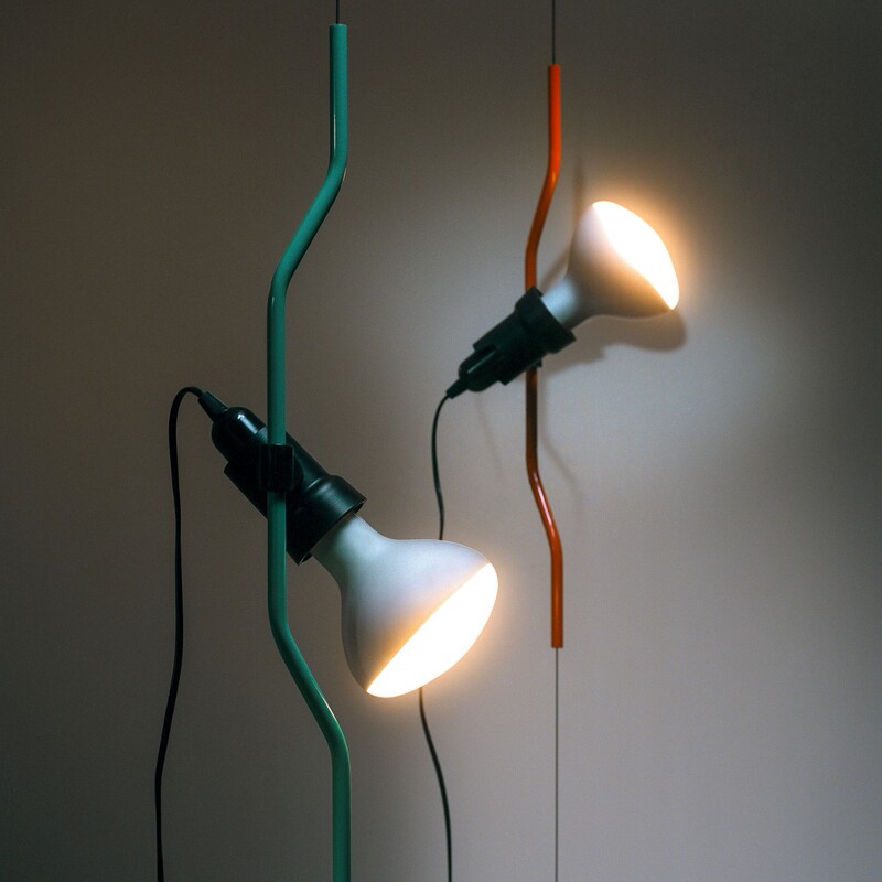 Italian Parentesi Normcore Floor Lamp Designer Living Room Background Wall Creative Bedroom Atmosphere Bedside Lamp