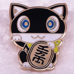 Tears of the Kingdom 5 0kg Fortune Cat Brooch Anime Badge Accessory