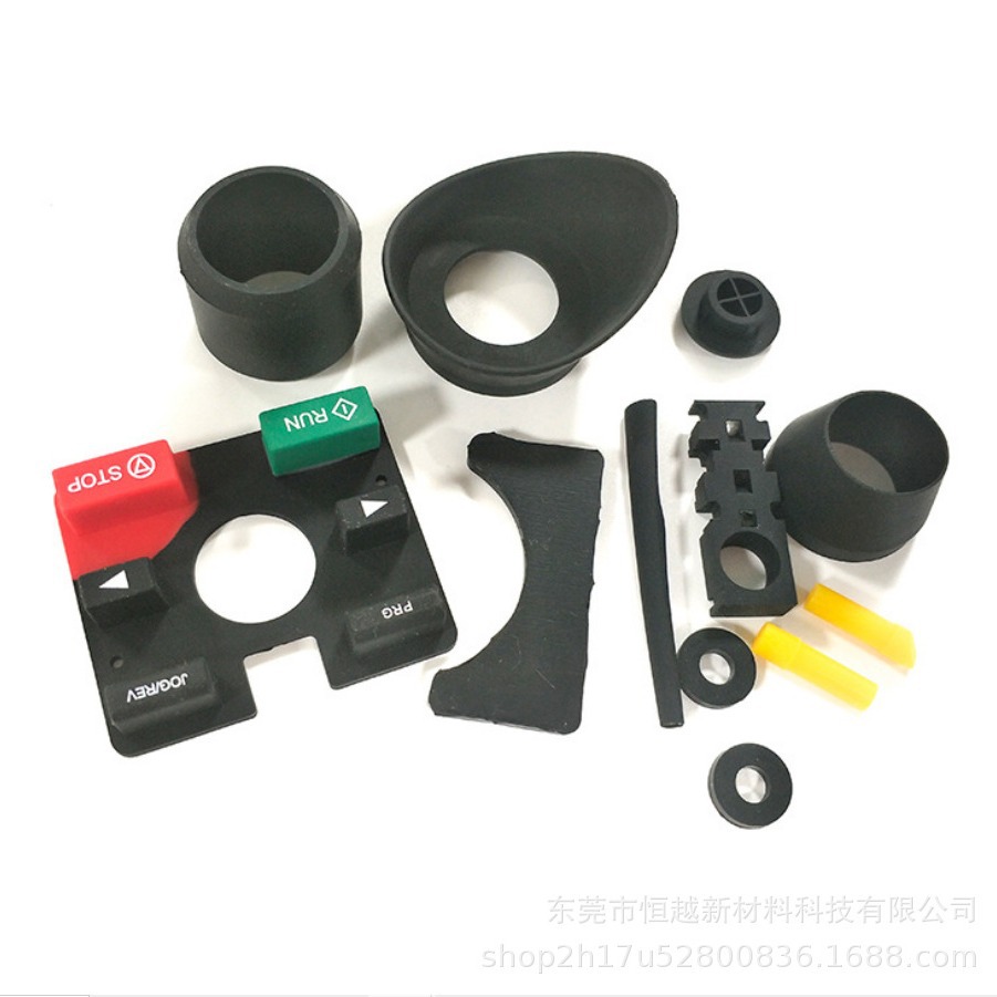 耐高温硅胶制品加工非标杂件硅胶套按键源头工厂来图来样