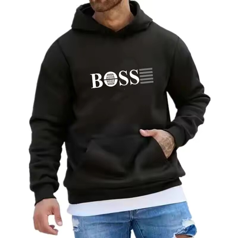 Outdoor Sports Jogging Hoodie Fashion Trend Hoodie Top Men's Casual Streetwear Pullover Spring and Autumn