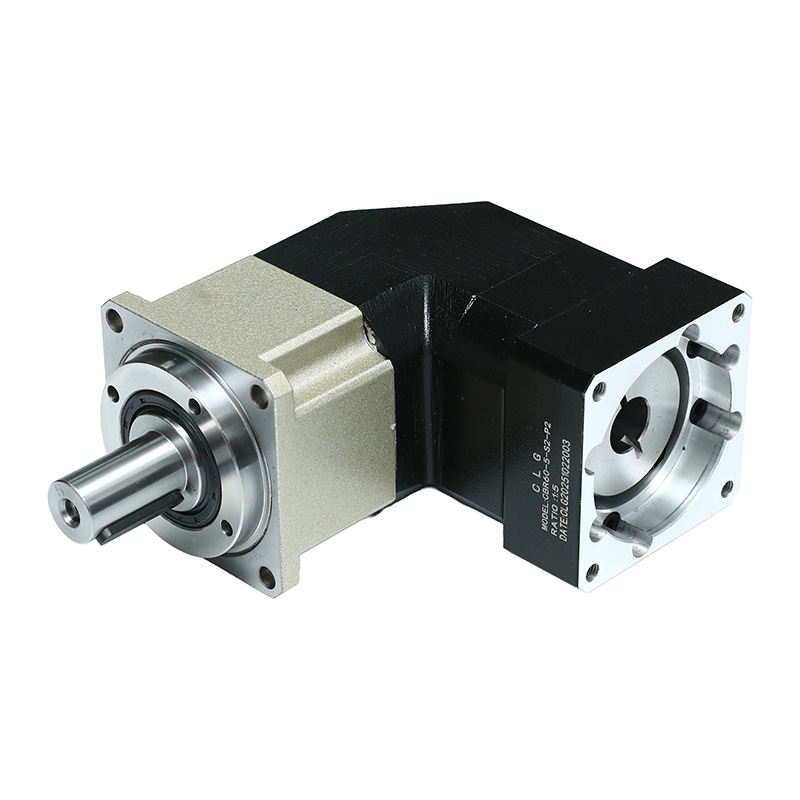 Precision Right-Angle Helical Tooth Planetary Reducer 60/90/115/142 Reducer Motor Servo Motor Gear Box