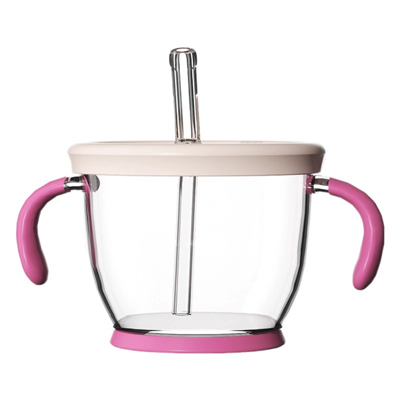 Toukie маленькая непослушная чашка для детского молока детская чашка для воды со шкалой микроволновая печь доступна соломенная чашка для сухого молока чашка