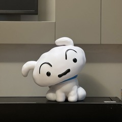 蜡笔小新弟小白大号手办家居客厅摆件潮玩网红治愈系礼物春日上新