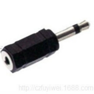 3.5mm单声道公转3.5mm单声道母音频转接头 3.5公转3.5母转接头