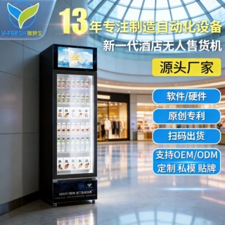 无人自助售货机动态视觉重力感应售卖机智能扫码柜厂家OEM WX-H15