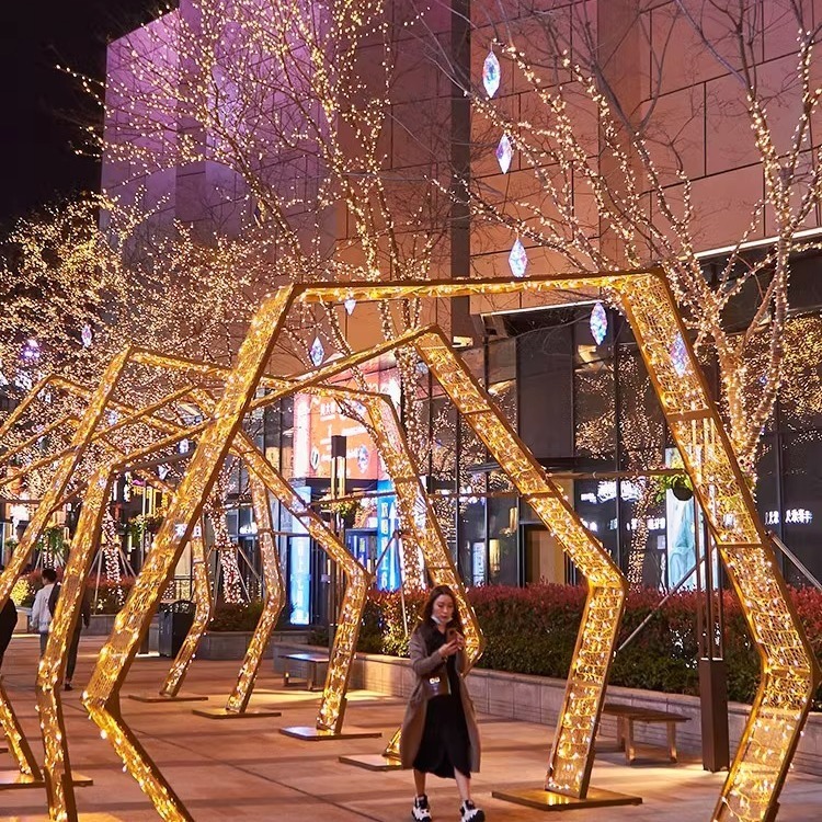 Ledカラーライトフラッシュライト満天の星灯屋外キャンプ用ツリーライト装飾灯|undefined