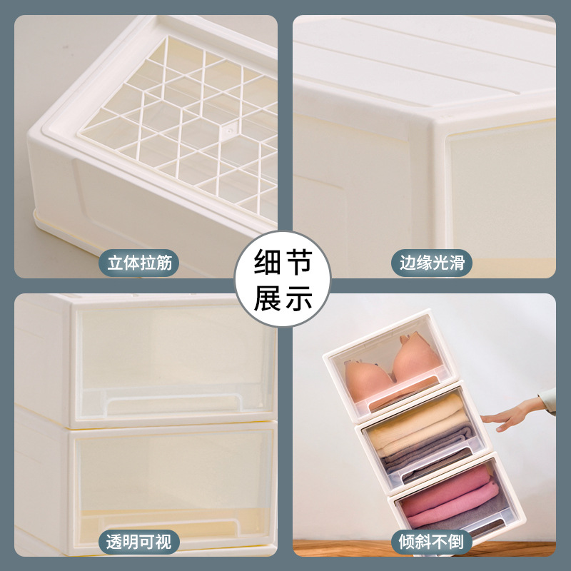 Spacexpert引き出し式収納ボックス収納キャビネット下着収納おもちゃ整理ボックス収納ボックス