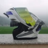CH101 White background/blue and yellow/titanium gold presence+anti -fog sticker