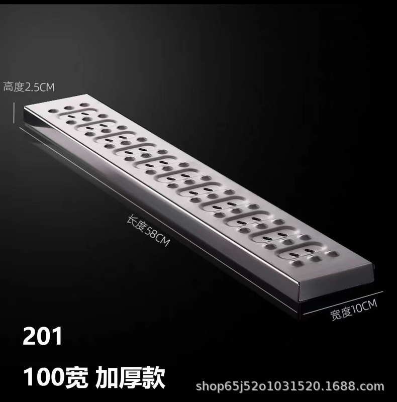 304 ステンレス鋼の溝カバーキッチン下水道マンホールカバー排水溝肥厚滑り止め溝カバーグレーダーボード|undefined