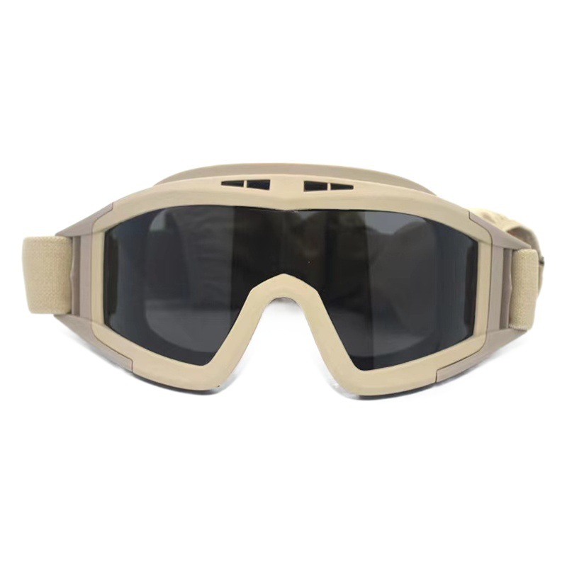Spot engrosado gafas de viento langostas gafas tácticas especiales de la selva gafas de acción real CS protección laboral equipo deportivo