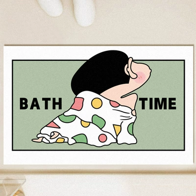 Avtomobil döşəmə paspasları – Bathroom Mat, Water-Absorbent, Quick-Drying, Non-Slip - sexy-xiaoxin-4060-wear-resistant-and-dirt-resistant-diatom-mud