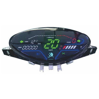 Export Hot-Selling Motorcycle Modified Instrument Cluster Led Model Suitable for Biz100, with Speedometer and Tachometer (Motosiklet cihazları)