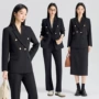 职业黑色西服西装