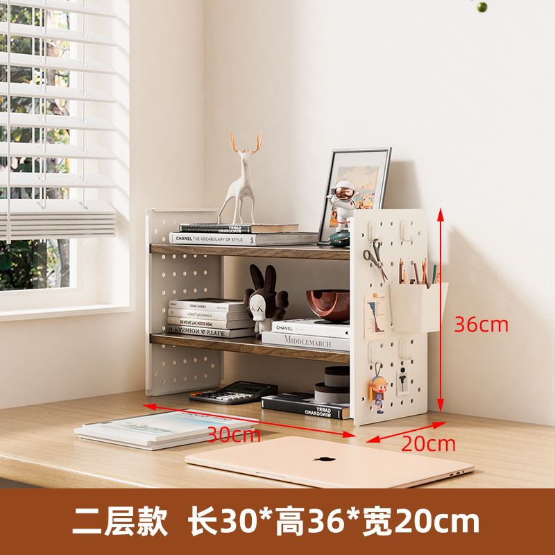 2단 30x20x36 호두나무색 [후크 4개입 1박스 증정]