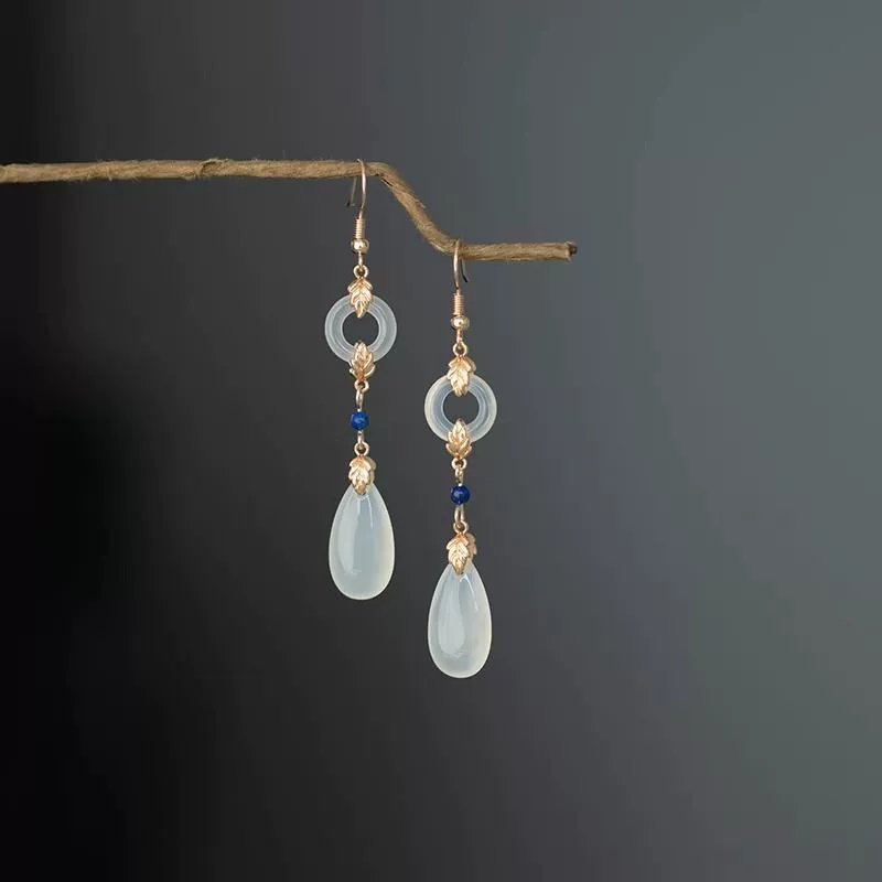 Оригинальные серьги, ханьфу, чонсам, аксессуар