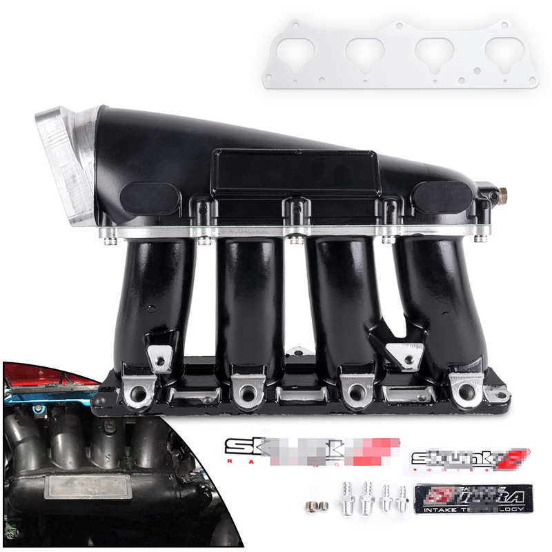 Cross-Border Car Modification Split Intake Manifold Suitable for Honda K Series K20A/A1/Z1/K24A1 Free Shipping