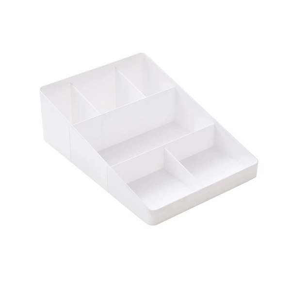 White coloured pencils, pens holder