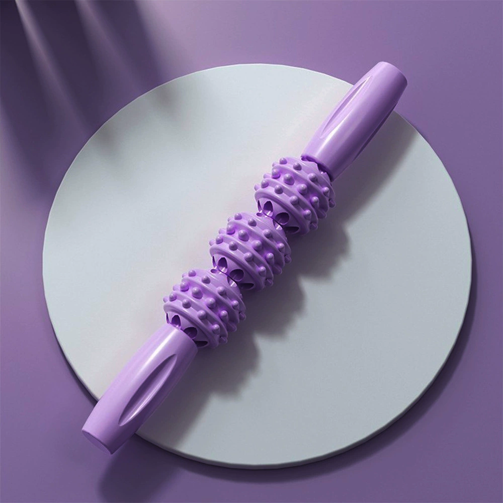 Массажный стержень ролик, fascia stick, Многошариковый 3/4/5/10 опций, 36,3 см для икр и ног
