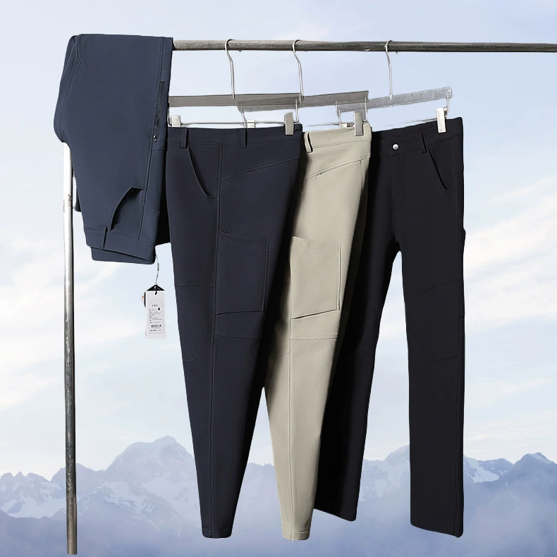 Брюки GM для активного отдыха с флисовой подкладкой, теплые, водонепроницаемые, ветрозащитные, эластичные, дышащие, походные брюки, утолщенные повседневные брюки, защищающие от холода