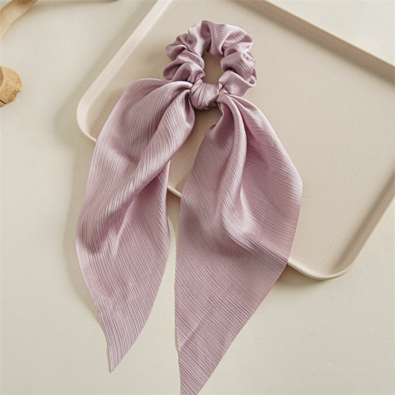 Fashion Solid Color Cloth Hair Tie 1 Piece display picture 2