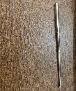 Pull rod antenna 4436-4 section inner hole pull rod anti-theft device remote control antenna contraction 44 pull 110MM