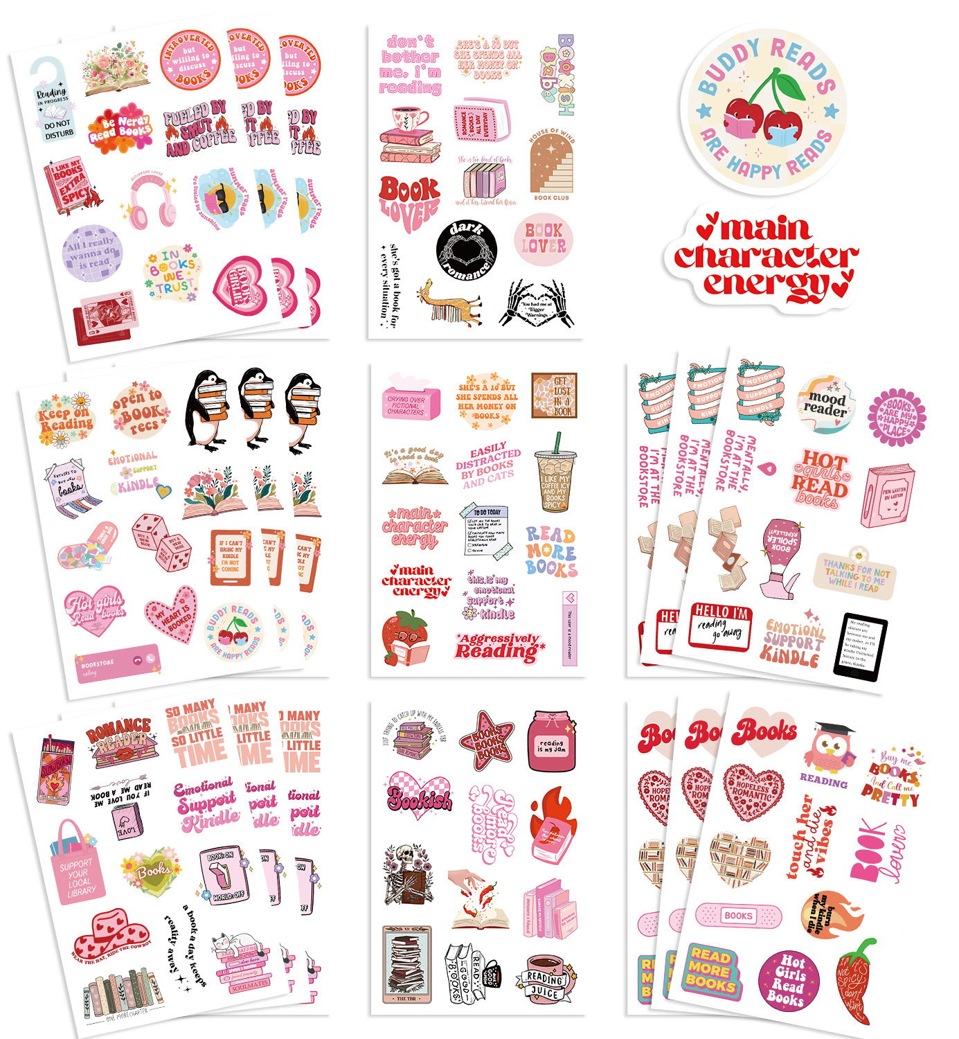 Letter Pattern 1 Piece Letter School PVC Cute Stickers