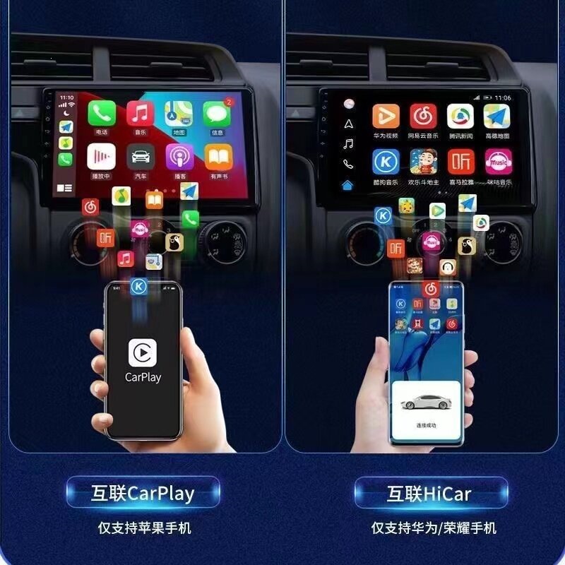 Suitable for wireless CarPlay car navigation system Linux 8. Other large-screen integrated central control devices Hicar Toyota