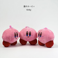 日本のかわいい漫画カービィバッグペンダントかわいいぬいぐるみスクールバッグバックパックペンダントおもちゃ卸売
