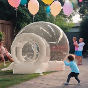 Inflatable Spherical Tent for Shopping Mall Events, Outdoor Camping, Starry Sky Room, Bubble House, Trampoline, Inflatable Play Area