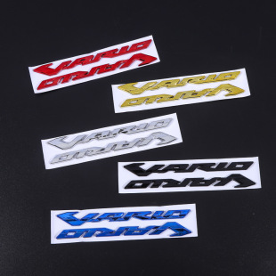 ABS hard label motorcycle logo electroplated car sticker logo plastic car sticker side body logo word sticker modified sticker