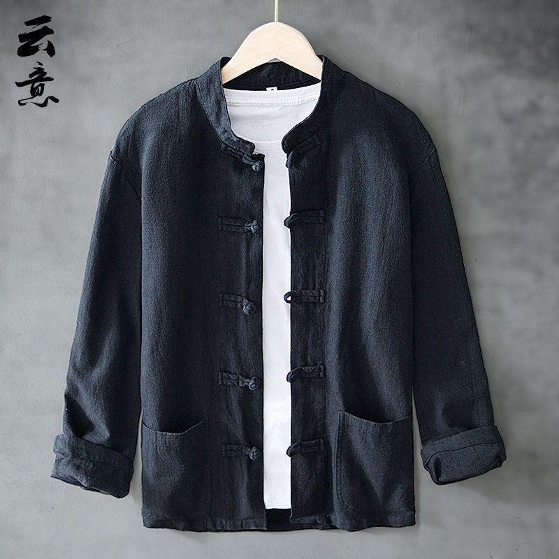 黑色长袖衬衫/亏本清仓/仅剩3件