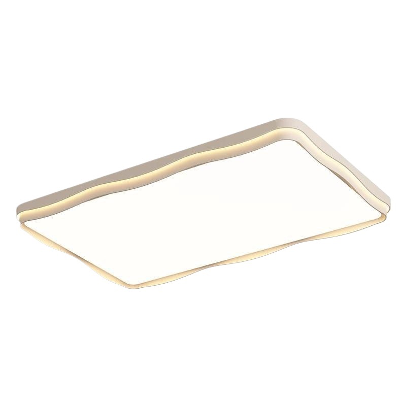 lámpara de sala de estar lámpara principal del vestíbulo moderno y simple 2025 nuevo viento crema de espectro completo lámpara de techo de dormitorio Zhongshan lámparas