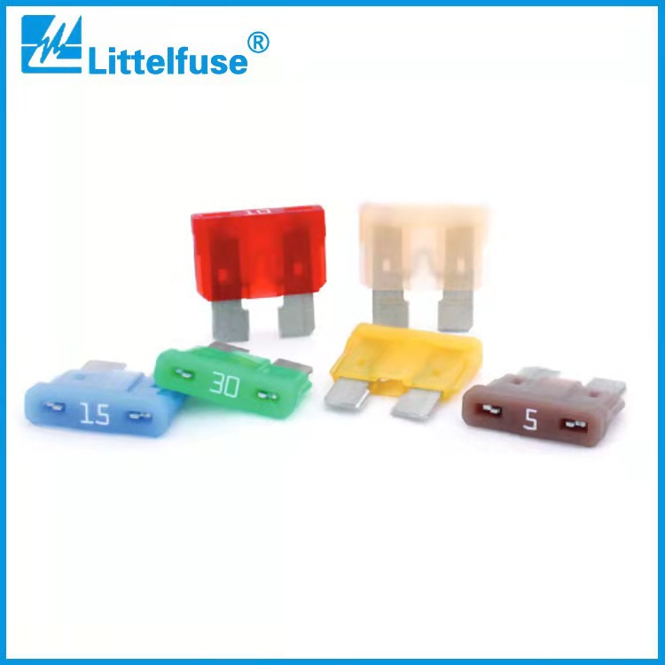 现货直供 littelfuse力特保险丝 美国力特汽车小号插片保险丝