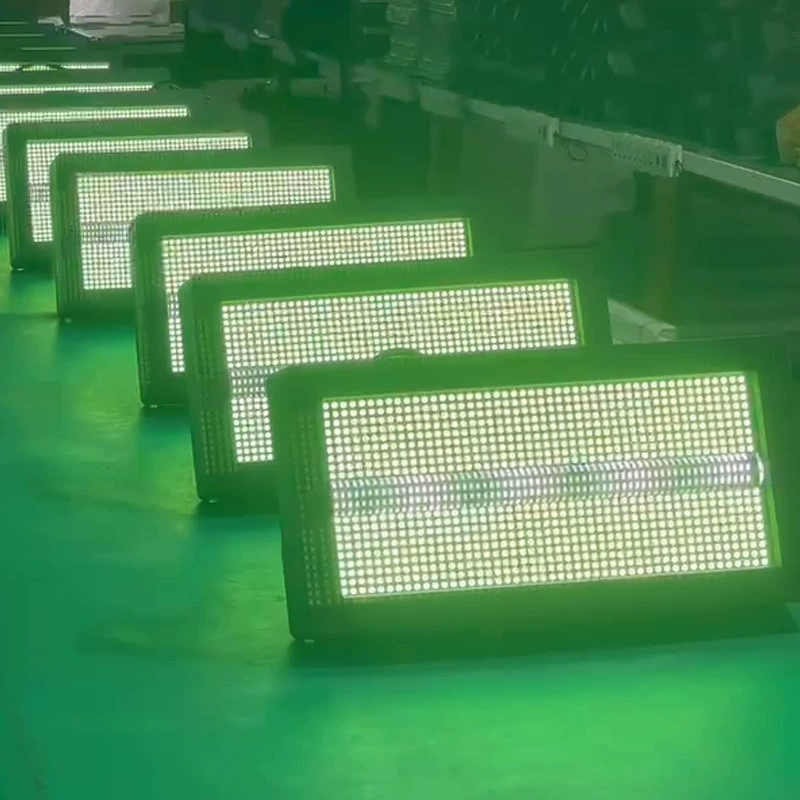 LED96 сегментов + 32 сегмента полноцветный RGB стробоскоп RGB фон окрашивающий свет лошадь гонки бар строб сценическое освещение