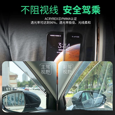 car window rain shields, cross-border – Rain shield