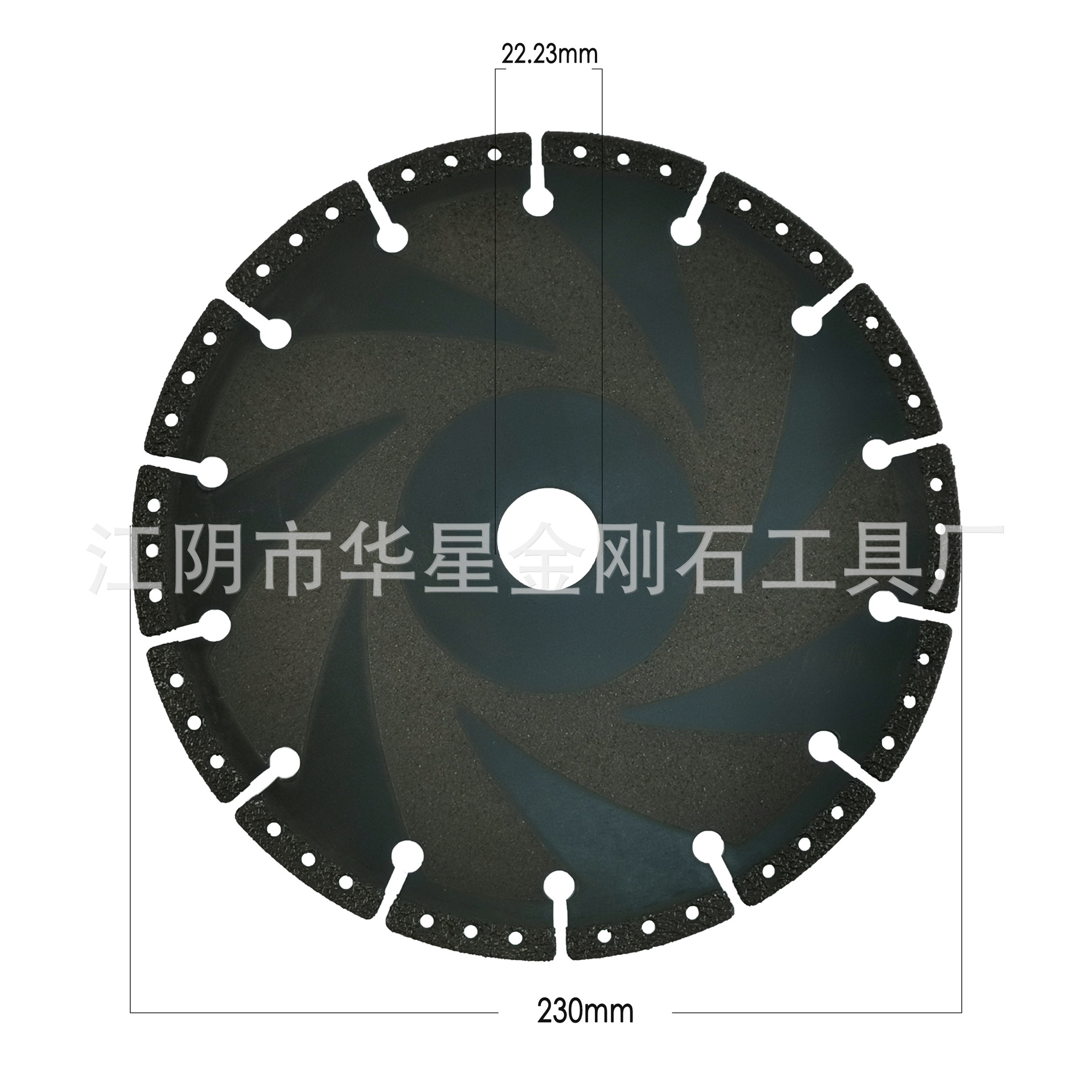 钎焊金刚石110mm/115mm/125mm/150mm/180mm/230mm/300mm锯片