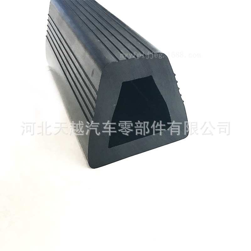 梯形密封条大型D型条橡胶块 三元乙丙三角形密封条 缓冲密封块