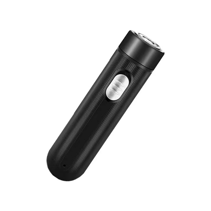 Transfronteriza portátil mini máquina de afeitar eléctrica pequeña cabeza de Buda barba cuchillo de viaje recargable sola cabeza de afeitar del coche