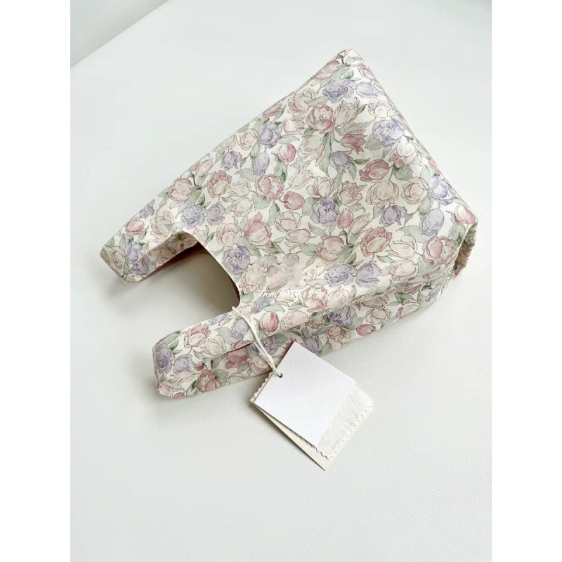 新款韩国可爱迷你手提帆布包百搭手拎包外出便携便当包手挽袋包邮