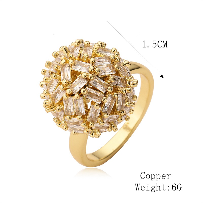 15g Weight Zircon Inlay Material Open Rings Classification Adjustable Ring Size 1 Piece Quantity Casual, Outdoor, Shopping Occasion Copper Material Heart Shape Pattern Women's Gender Inlay Design Basic, Modern Style, Classic Style Style Copper Basic Modern Style Classic Style Inlay Heart Shape Zircon Open Rings 4